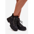Zateplené dámske trapery Lee Cooper LCJ-25-31-3911 Čierne - Čierna