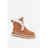 Ženské snehové topánky z prírodného semišu Lee Cooper LCJ-25-01-3738 Camel