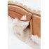 Ženské snehové topánky z prírodného semišu Lee Cooper LCJ-25-01-3738 Camel